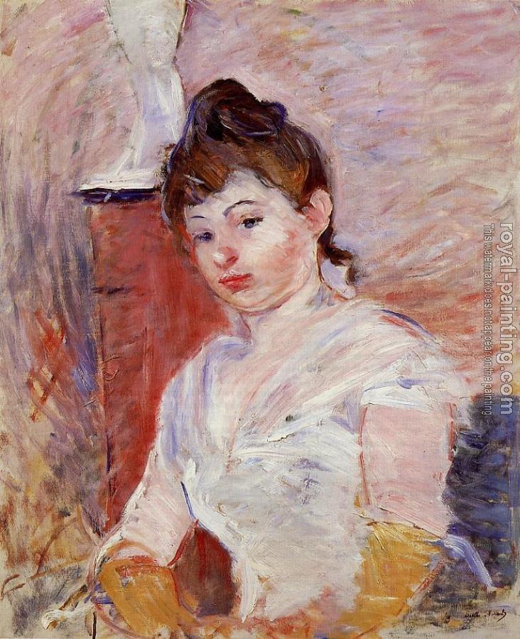 Berthe Morisot : Young Woman in White